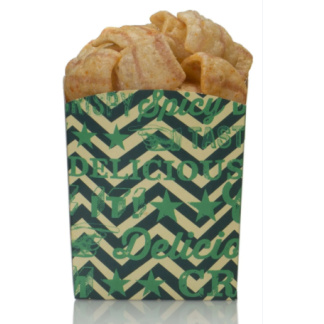 Grön Hotsnacks bägare